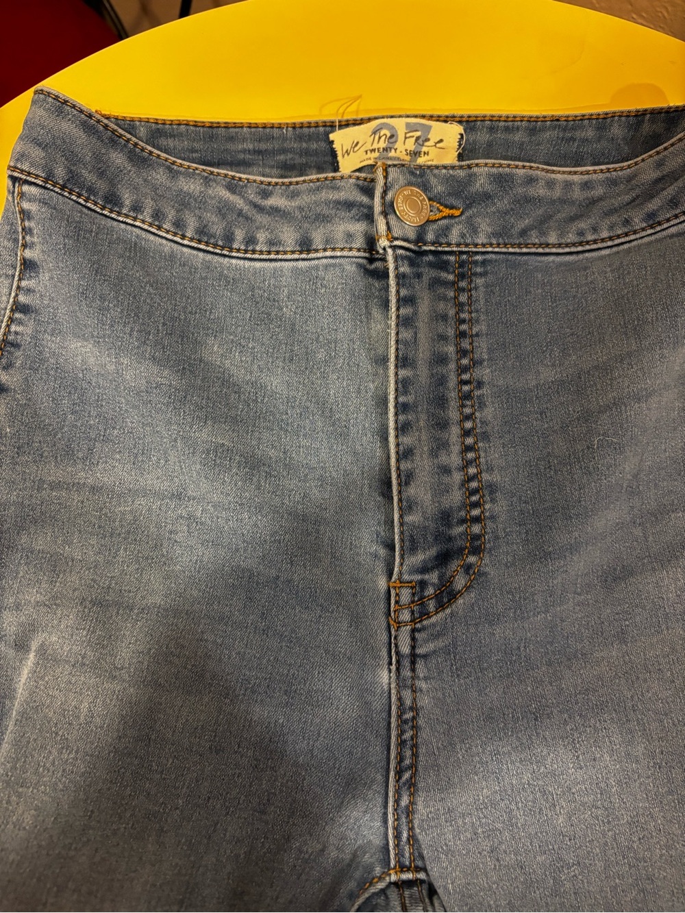 Amazing We the Free bell-bottom denim size 27-excellent used condition